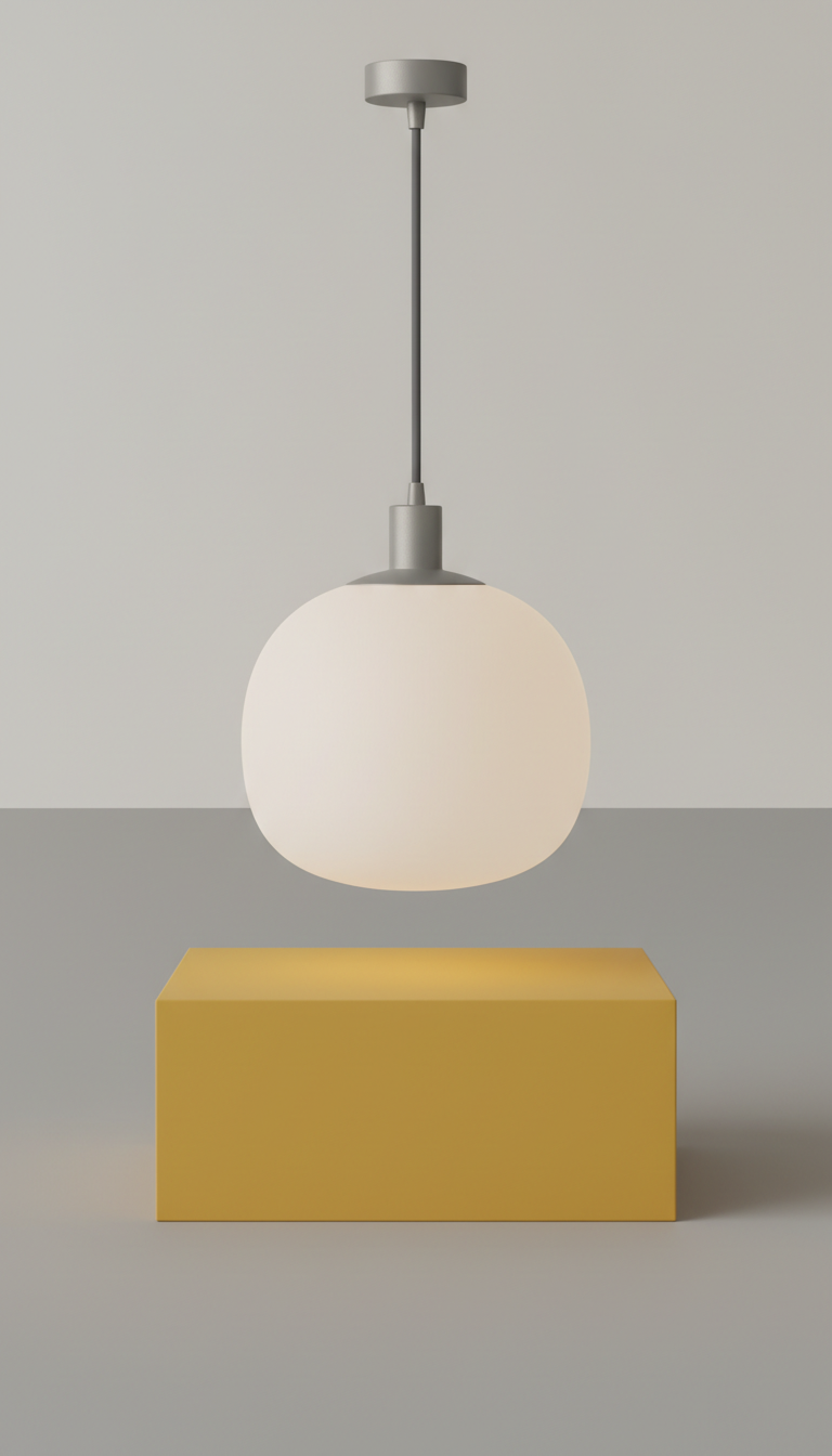 Matte Glass Pendant Lamp