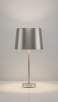 Brushed Nickel Table Lamp